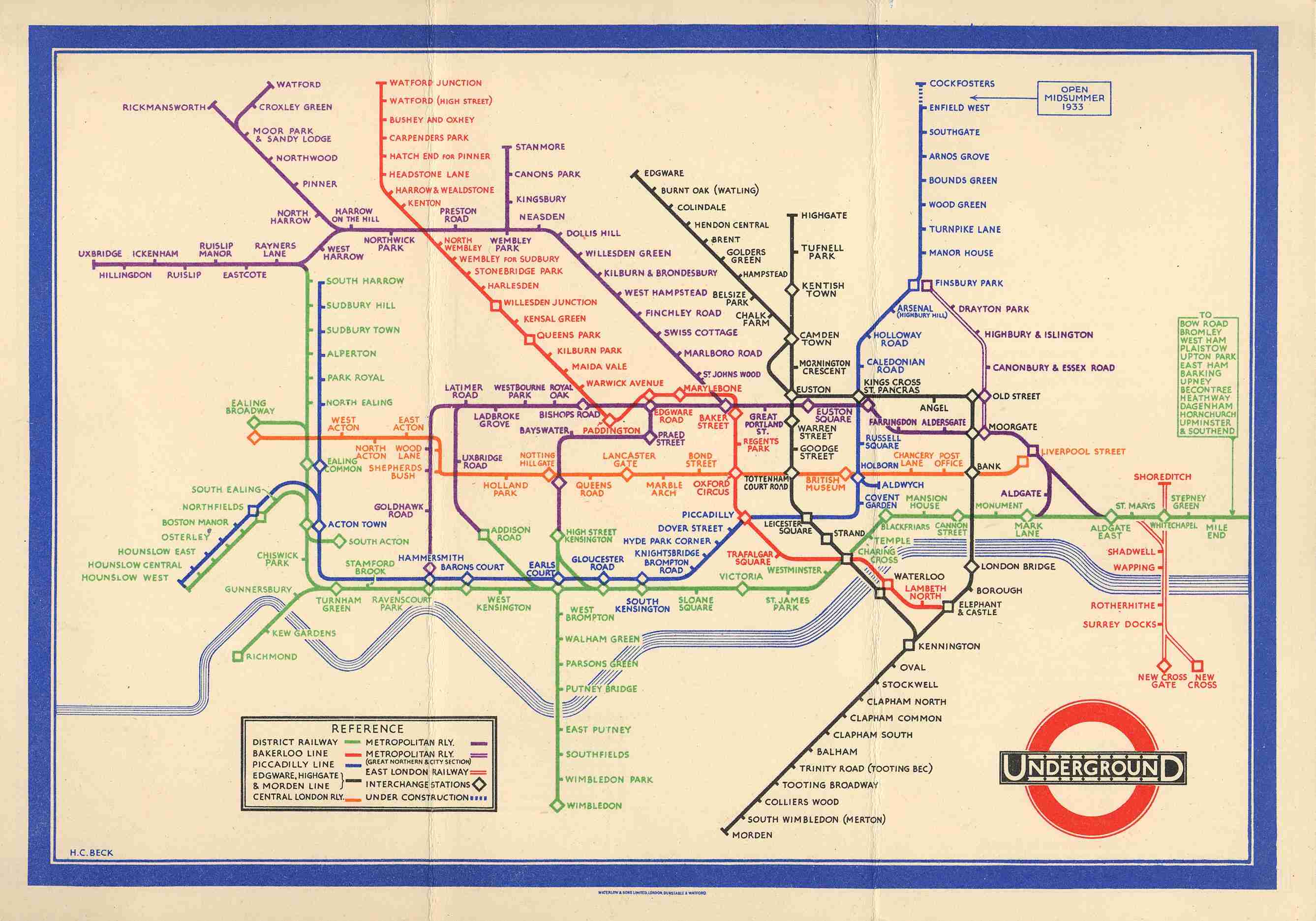 The Original Tube Map