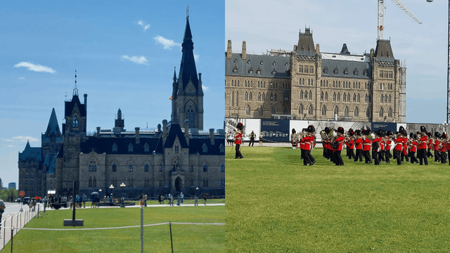 Government Building and Changing of the Guard