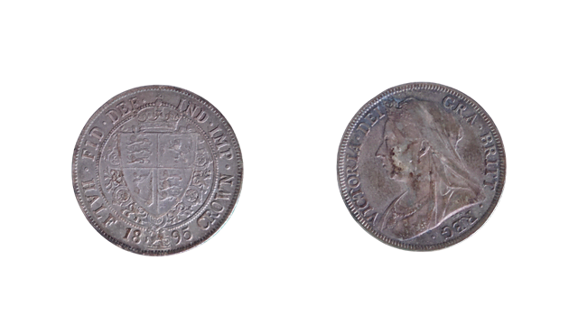 An 1895 Half Crown