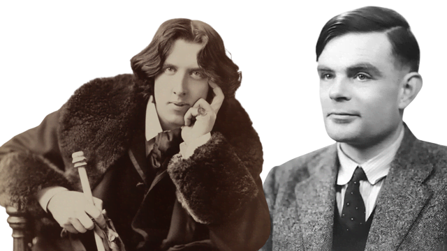 Oscar Wilde and Alan Turing